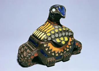 Boîte à pigeons des ateliers Talashkino, vers 1908