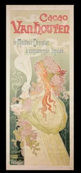 Affiche publicitaire pour «Cacao Van Houten», Belgique, 1897