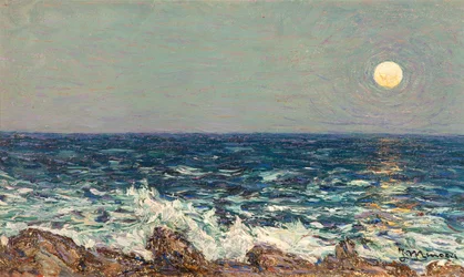 La Lune se lève