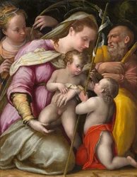 Sainte Famille avec Sainte Catherine d