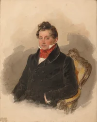 Portrait du comte Matvey Yuryevich Vilyegorsky 1794-1866, années 1840