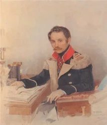Portrait de Leonty Vasilievich Dubelt 1792-1862, Chef d