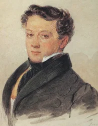 Portrait de Sergey Ivanovich Turgenev 1792-1827, 1810s