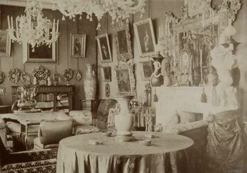 Le salon de la Datcha de Pyotr Durnovo à Saint-Pétersbourg, années 1880