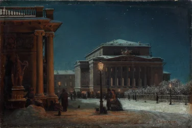 Le Théâtre Alexandrinsky à Saint-Pétersbourg