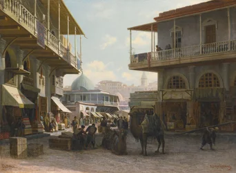 Vue de Tiflis, 1874