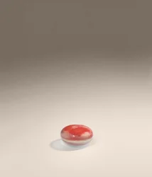 Boîte et couvercle de pâte à sceau