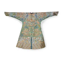 Robe de cour en soie céladon pour une princesse impériale, Jifu, Chine