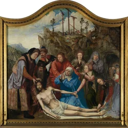 Lamentation du Christ, Retable de la Guilde des Menuisiers, panneau central