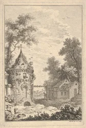 Scène de jardin