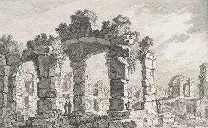 Ruines de Cumes, 18e siècle