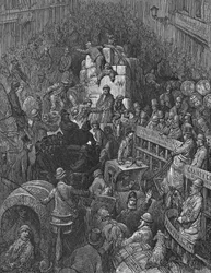 Une rue de la ville, 1872