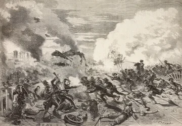 Arrivée de la division du général Fanti, bataille de Magenta, 4 juin