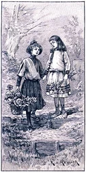 Deux amis se tenant par la main