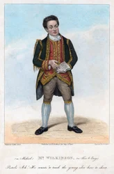 M. Wilkinson en tant que Michael dans Free and Easy, 1822