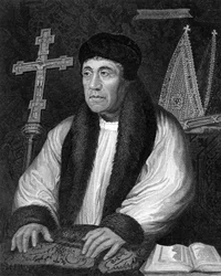 William Warham 1450-1532, archevêque de Canterbury, 1824