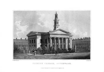 Église de la Trinité, Southwark, Londres, 1830