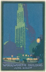 Woolworth Building, nuit de juin