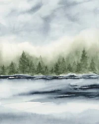 Le lac de la Forêt Brumeuse