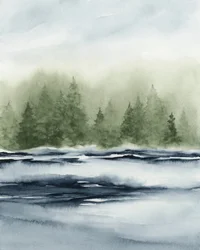 Le lac de la Forêt Brumeuse