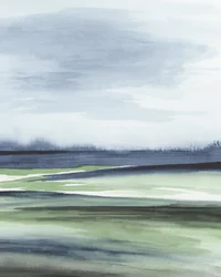 Paysage abstrait serein