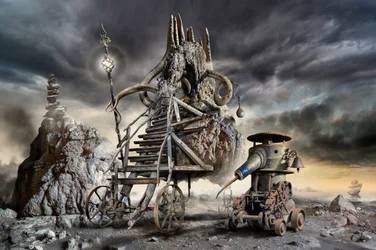 Machines surréalistes du désert