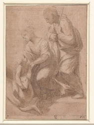 Sainte Famille avec un agneau