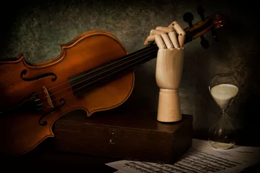Le violon et le sablier