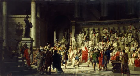 Le dernier sénat de Jules César