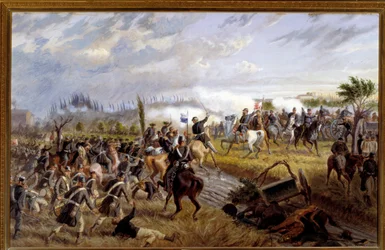 Risorgimento : La Bataille de San Martino, épisode de la Bataille de Solferino le 24/06/1859