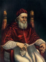 Pape Jules II, vers 1512, vers 1912