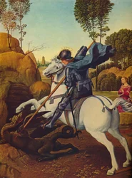 Saint Georges et le Dragon, vers 1505