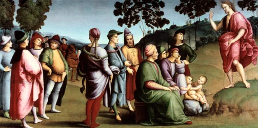 Saint Jean-Baptiste prêchant
