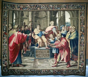 Tapisserie représentant les Actes des Apôtres. L