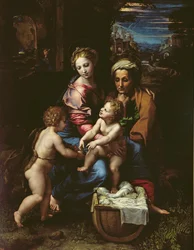 La Sainte Famille (La Perla), vers 1518