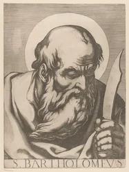 Saint Barthélemy (Christ, Marie et les douze apôtres)