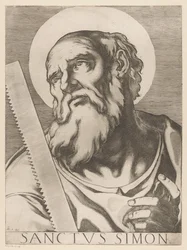 Saint Simon le Zélote (série Le Christ, Marie et les douze apôtres)