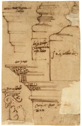 Esquisses de divers éléments de l