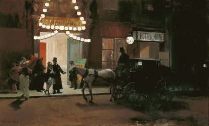 Sortie du bal masqué