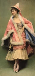 Pierrette (oil on canvas)