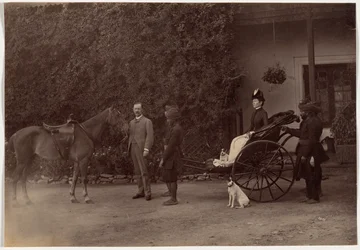 Le colonel H. R. Thuillier et son épouse Emmeline Williams Thuillier, Shimla