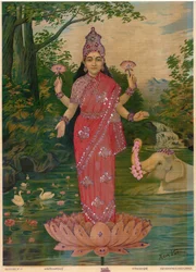 Lakshmi Embellished, par Ravi Varma Press, édition