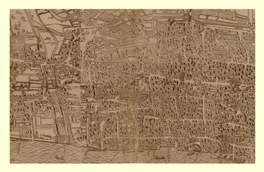 Civitas Londinum, vers 1560-1620, 1886