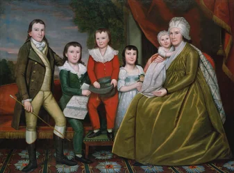 Mme Noah Smith et ses enfants