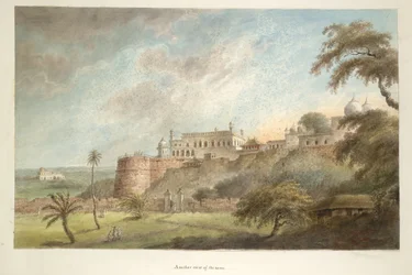 Une autre vue du palais à Farrukhabad