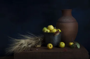 Nature morte de récolte d