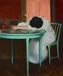 Fatiguée, vers 1895-1900