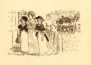Les 3 clients, 1878, vers 1918