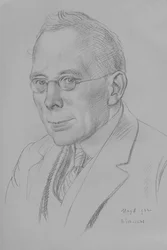 Campbell Dodgson, conservateur des estampes et dessins, British Museum, 1912-32, 1932