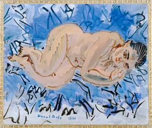 Nu féminin (peinture sur toile)